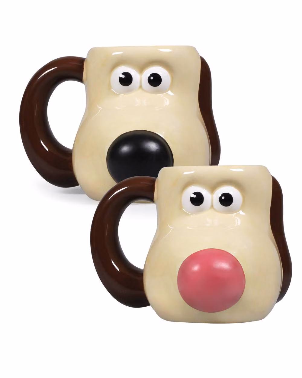 Half Moon Bay Wallace & Gromit Gromit 3D Shaped Heat Changing Ceramic Mug, 480ml, Multicolour – 2