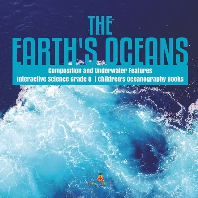 Baby Professor The Earth's Oceans Composition and Underwater Features Interactive Book in White and Multicolour