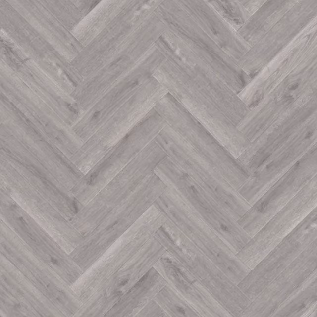 AlvHer Dark Grey Wood Effect Herringbone Luxury Vinyl Tile Glue Down 2.5mm LVT