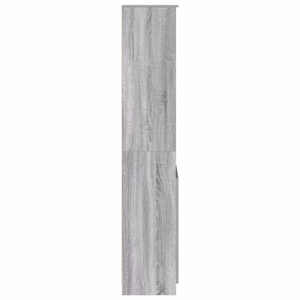 Berkfield Home Grey Sonoma Highboard in Matt Engineered Wood W/D/H: 70 x 35 x 180 cm – 2