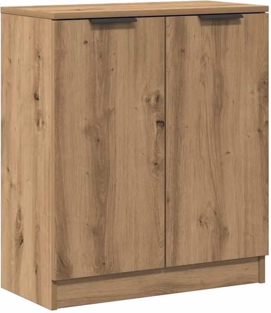Berkfield Home Artisan Oak Sideboard in Brown, W/D/H: 60 x 30 x 70 cm – 1