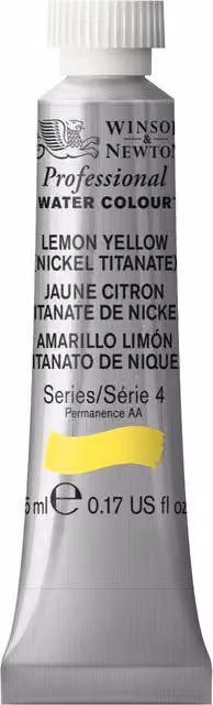 Winsor and Newton Professional Watercolour Paint, Lemon Yellow Hue, 5ml