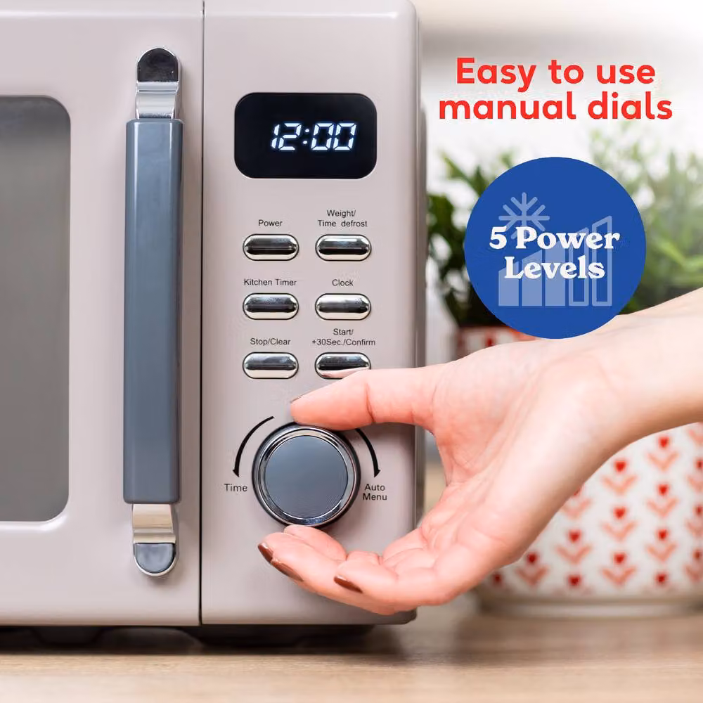 Russell Hobbs Digital Solo Microwave 20L 800W in Beige – 4