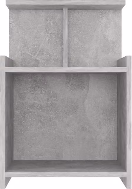 Berkfield Home Wall Mounted Bed Cabinet in Concrete Grey, W/D/H: 40 x 35 x 60 cm – 1