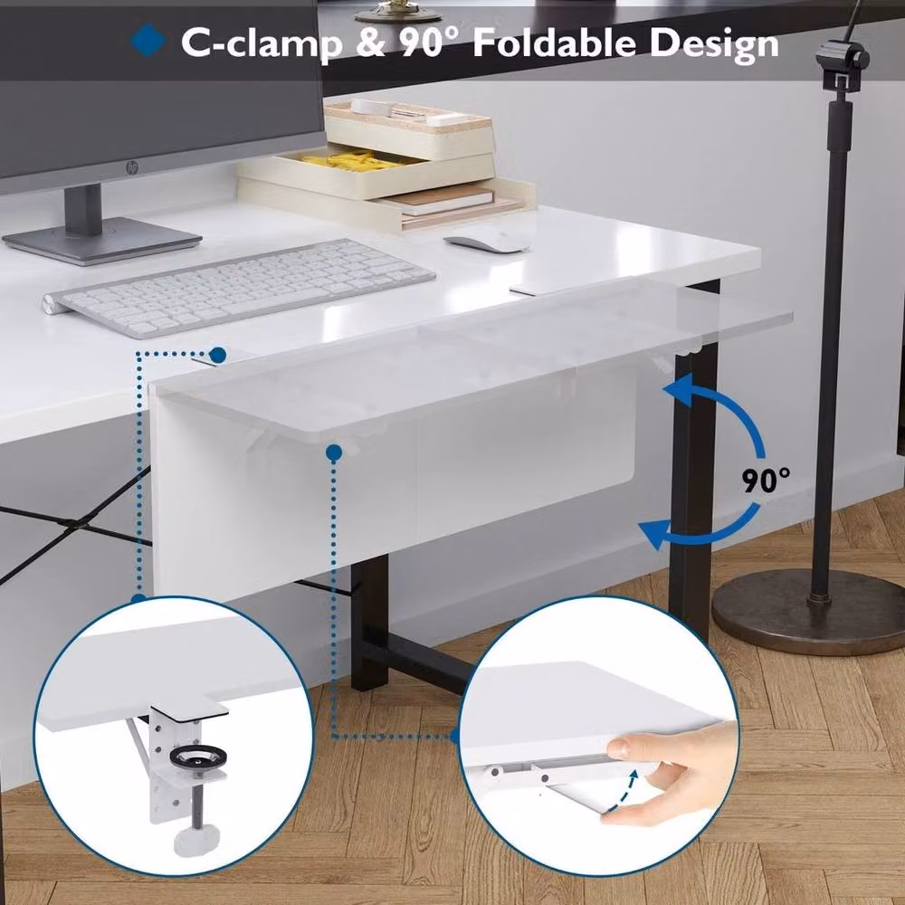 SPETLEK Desk Extender Tray White – 3
