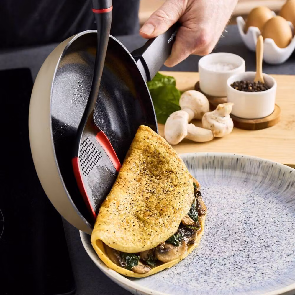 Morphy Richards Beige Ceramic Frying Pan, 20cm, Oven Safe, Aluminium – 7