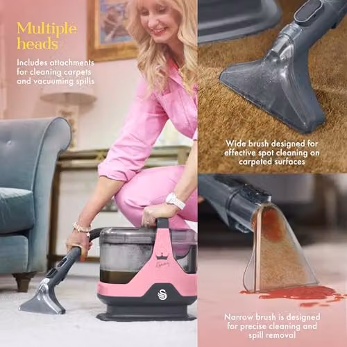 Swan Queen of Clean Spot Cleaner, 600W, Pink – 4