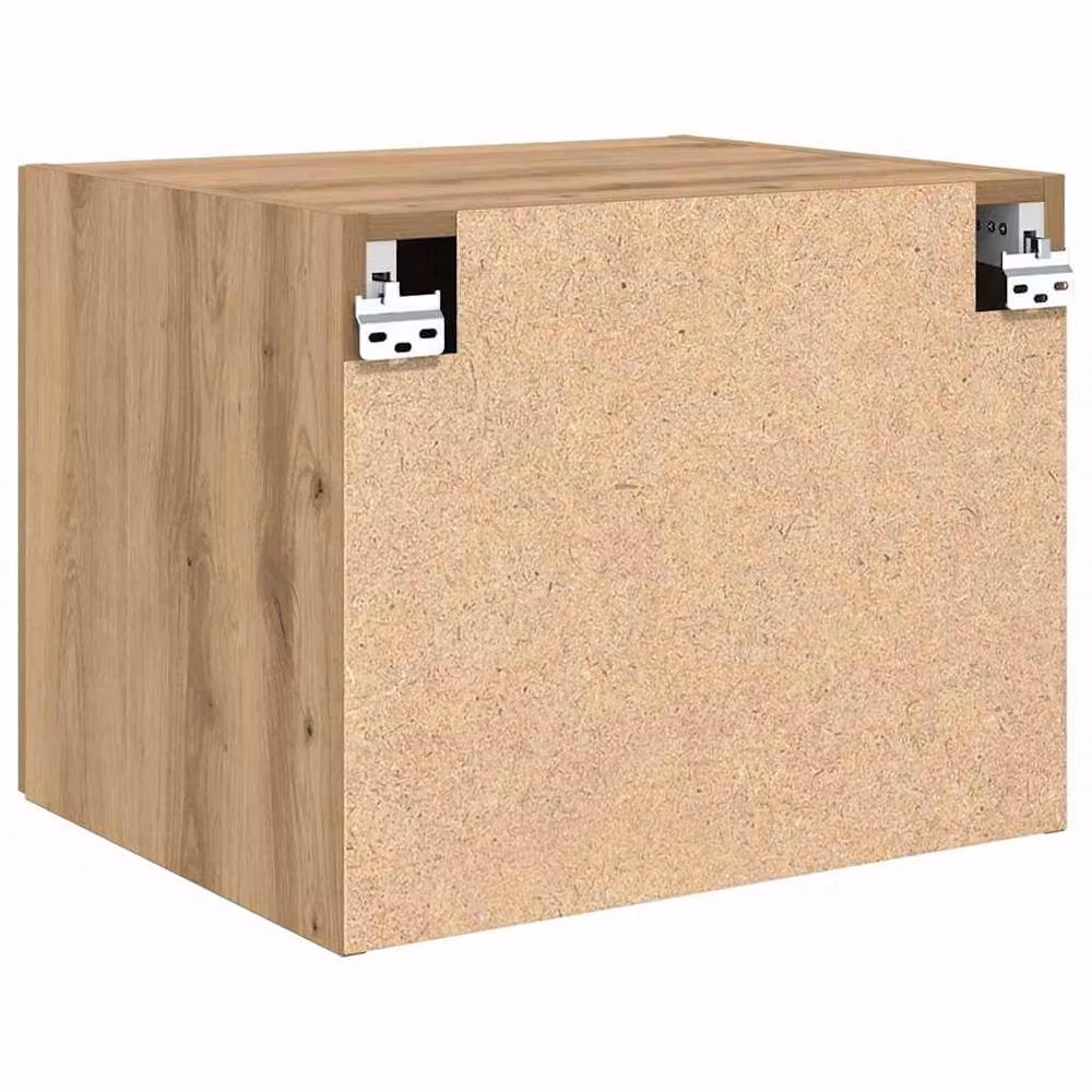Berkfield Home Artisan Oak Wall Cabinet, Brown, W/D/H: 50 x 42.5 x 40 cm – 4