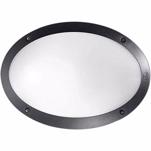 Netlighting Maddi Outdoor Flush Ceiling and Wall Light, White, IP66, E27 – 1