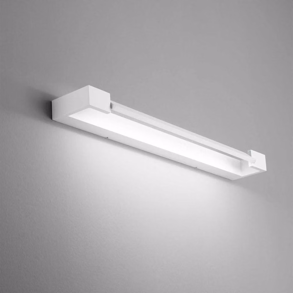 Ideal Lux Balance Integrated LED Wall Lamp in White, 3100Lm, 3000K Warm White – 2