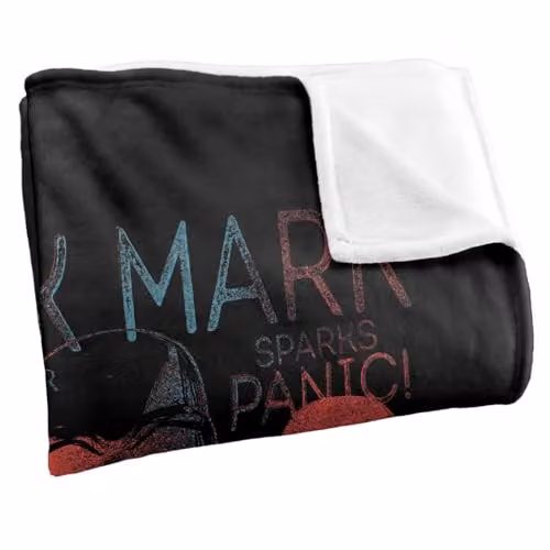 Warner Bros. Harry Potter Dark Mark Sparks Panic Super Soft Fleece Throw Blanket, Multicolour, W: 91 cm, D: 147 cm – 2