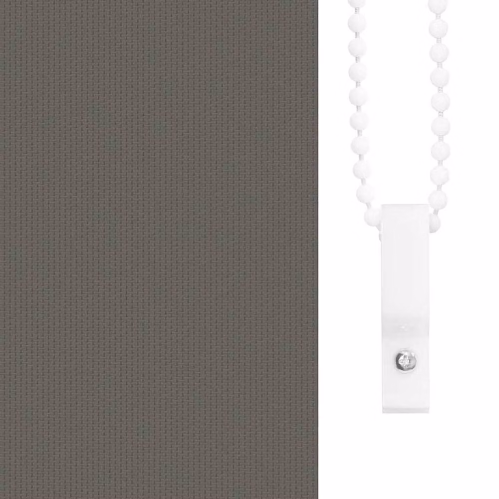 Berkfield Home Grey Blackout Roller Blind, Thermal Insulating Polyester, W: 60 cm, H: 230 cm – 4