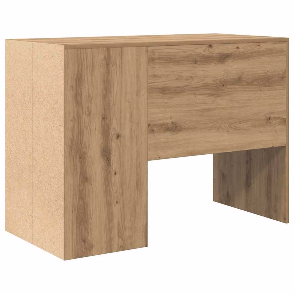 Berkfield Home Artisan Oak Writing Desk in Brown – 4