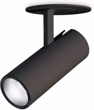 Netlighting Play Recessed LED Downlight, Black, 900lm, 3000K Warm White