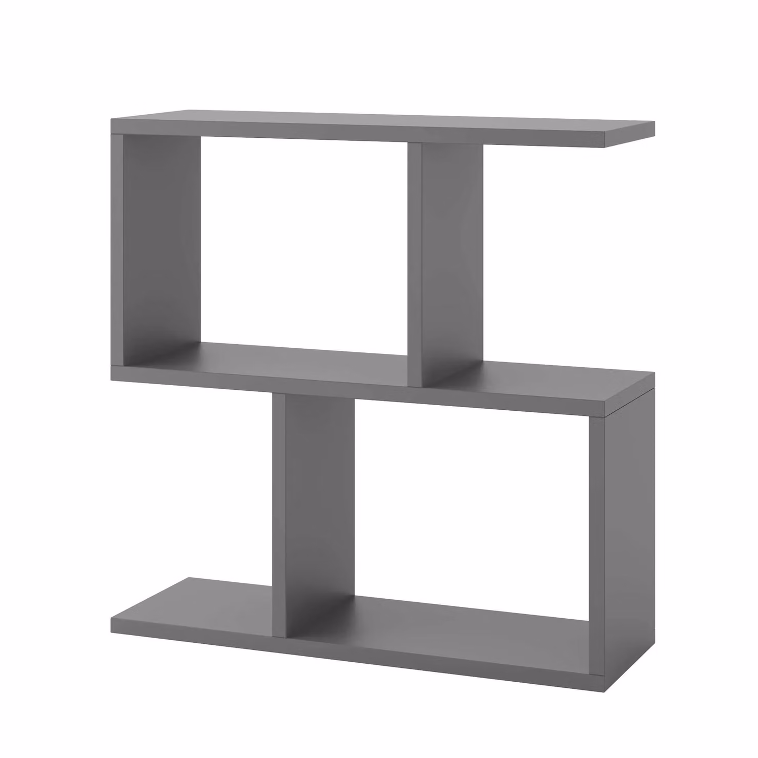 Decortie Homemania Modern 4-Compartment Side Table in Dark Grey, W/D/H: 60 x 60 x 60 cm – 3