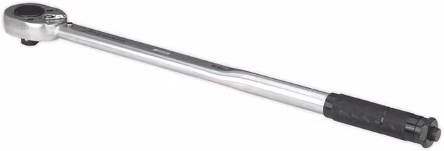 Loops Calibrated Micrometer Style Torque Wrench with 3/4 inch Square Drive and 70 to 420 Nm Range in Silver and Multicolour