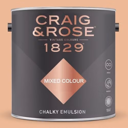 Craig & Rose 1829 Chalky Emulsion Paint in Chatelaine, Matt, 2.5 l