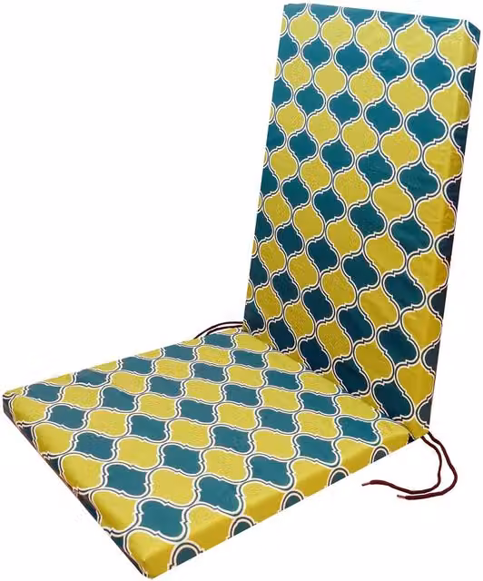 Roseley Water Resistant High Back Chair Pads in Green