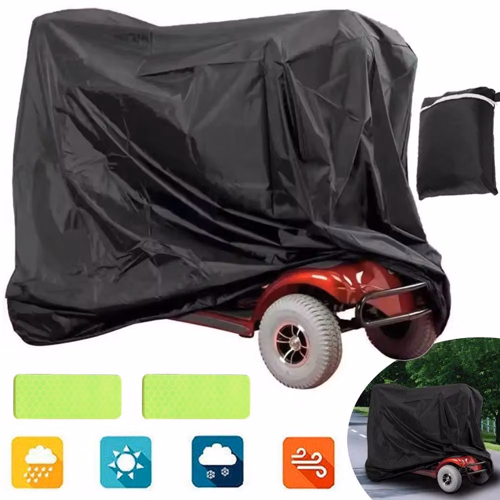 SPETLEK Heavy Duty Mobility Scooter Storage Shelter in Black – 2