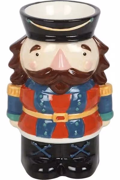 KDMD Nutcracker Shaped Ceramic Oil Burner and Wax Warmer in Multicolour – 2