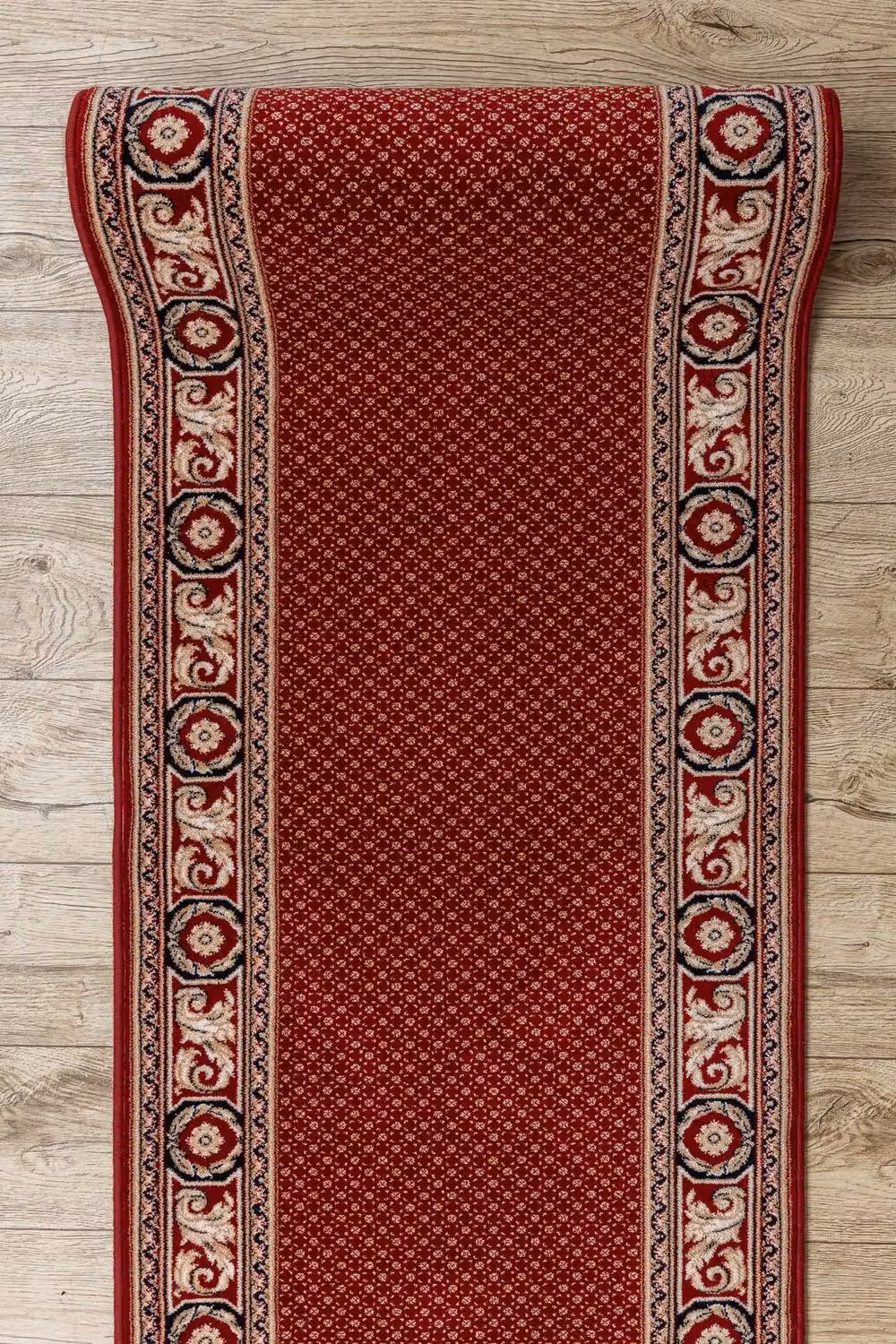 RugsX Red Wool Nain Oriental Runner, W: 100 cm, L: 150 cm – 3
