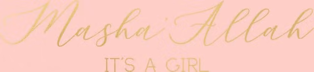 Peacock Supplies Luxury Foiled Baby Girl Greeting Card in Pink and Gold