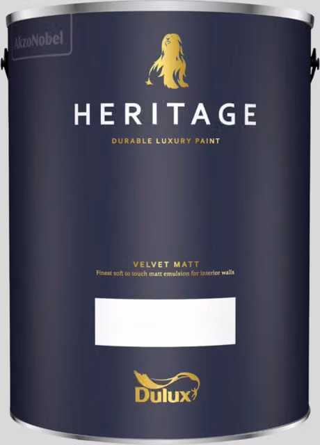 Dulux Trade Heritage Matt Paint Turtledove Grey 5 l