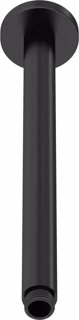 Balterley Round Ceiling Mount Shower Arm Extension in Matt Black