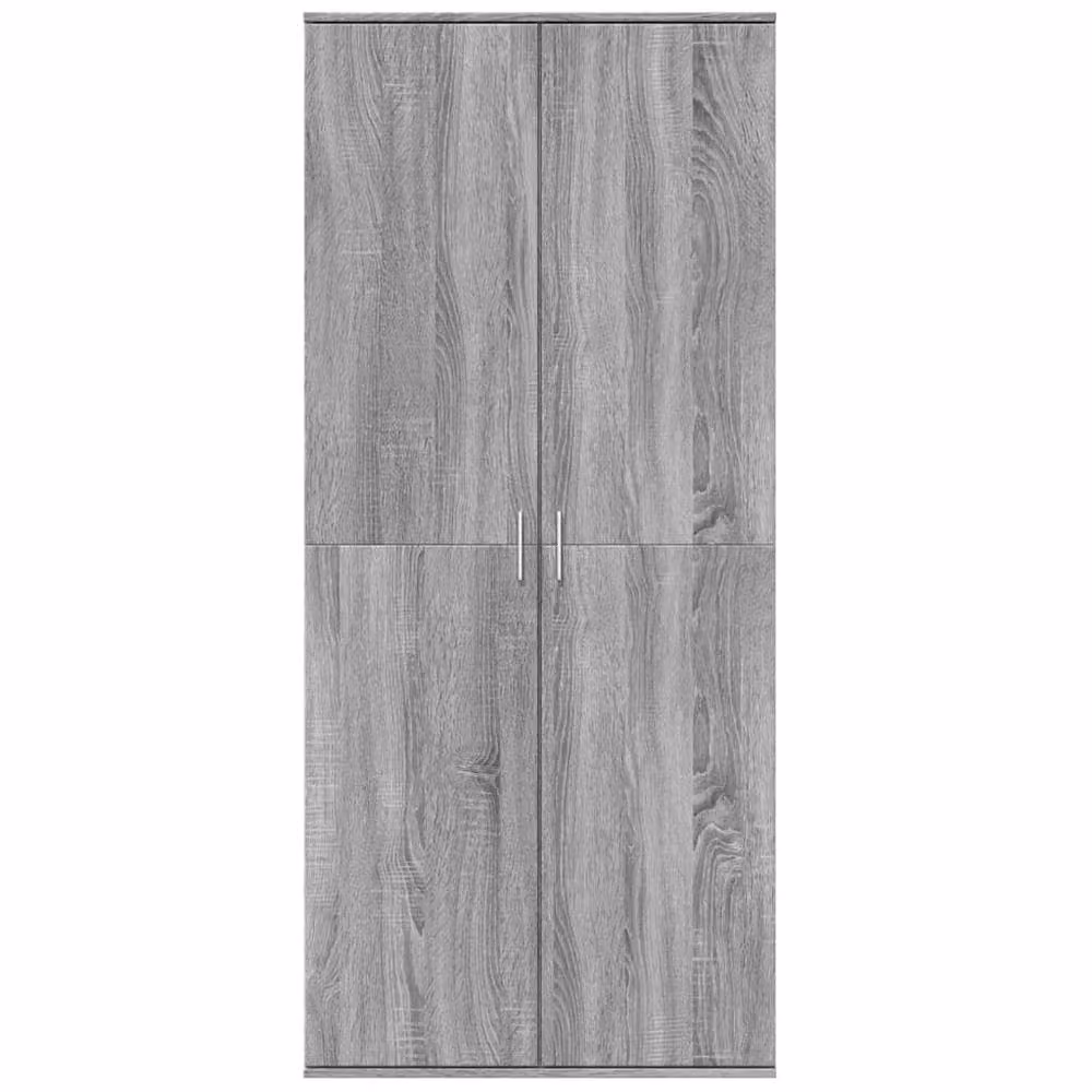 Berkfield Home Grey Sonoma Highboard W/D/H: 80 x 35 x 180 cm – 2
