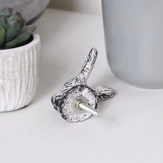 Melody Maison White Metal Knob