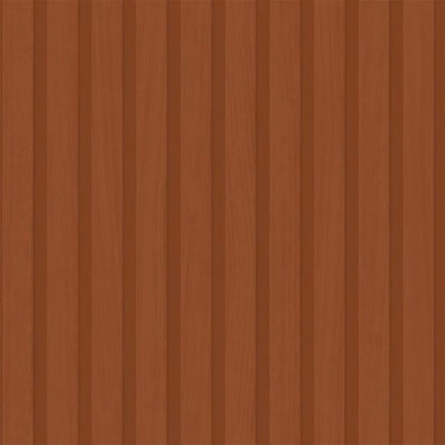 I Love Wallpaper Modern Abstract Wood Slat Wallpaper in Orange, Yellow and Brown