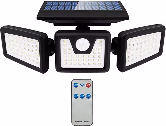 ENER-J Solar Motion Sensor LED Wall Light, White, W/D/H: 25 x 13 x 19 cm – 9