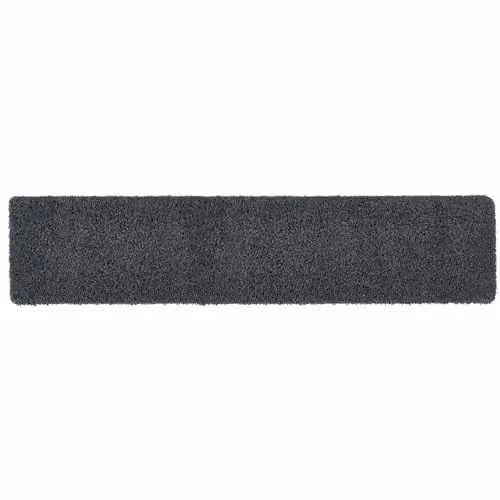 My Mat Anthracite Grey Non-Slip Washable Shaggy Pile Runner, W: 67 cm, L: 300 cm – 1
