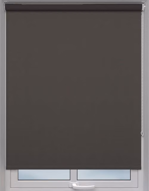Terrys Zoom Made to Measure Impact Opaque Roller Blind in Black or Grey