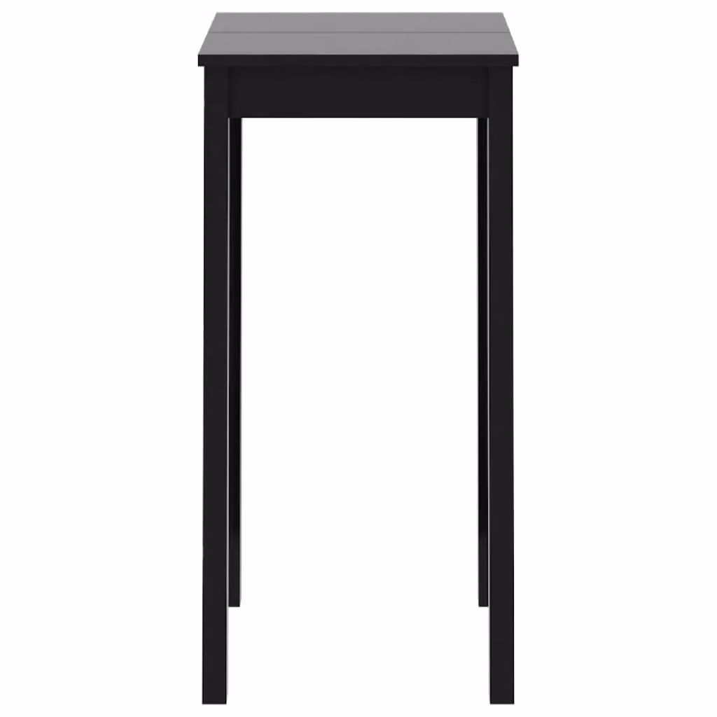 Berkfield Home Modern Black MDF Bar Table W/D/H: 55 x 55 x 107 cm – 2