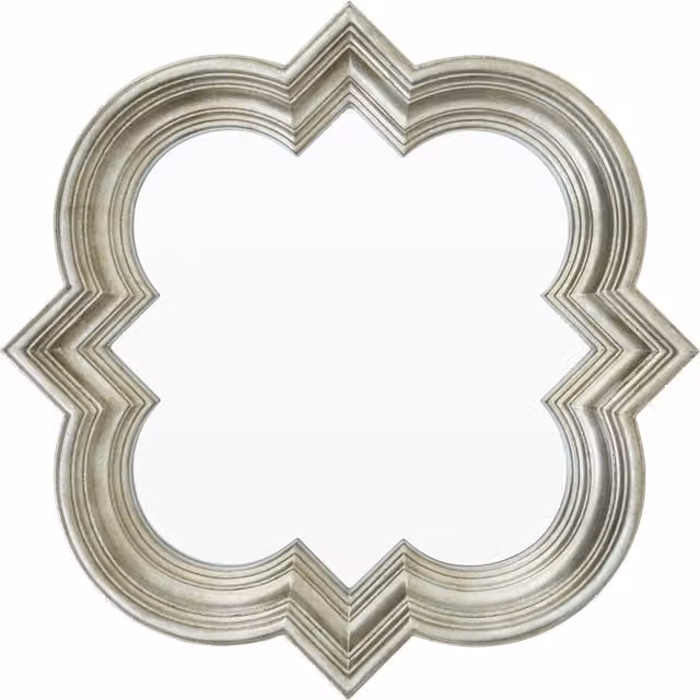 Interiors by Premier Rectangular Glass Wall Mirror in Silver, Grey or Black