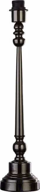 Silver Metal Modern Cylinder Tabletop Base from the Lighting Collection