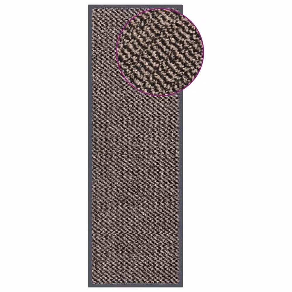 Berkfield Home Non-Slip Tufted Doormat, Brown, W: 60 cm, L: 180 cm – 2