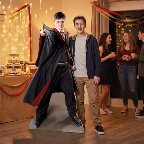Star Cutouts Harry Potter Quidditch Captain Lifesize Cardboard Cutout, Multicolour Freestanding Display, Height: 170 cm – 2