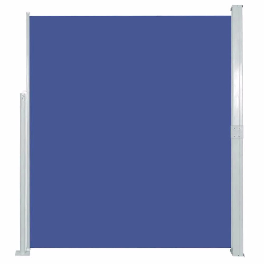 Berkfield Home Retractable Side Awning in Blue, W/H: 300 x 140 cm – 1