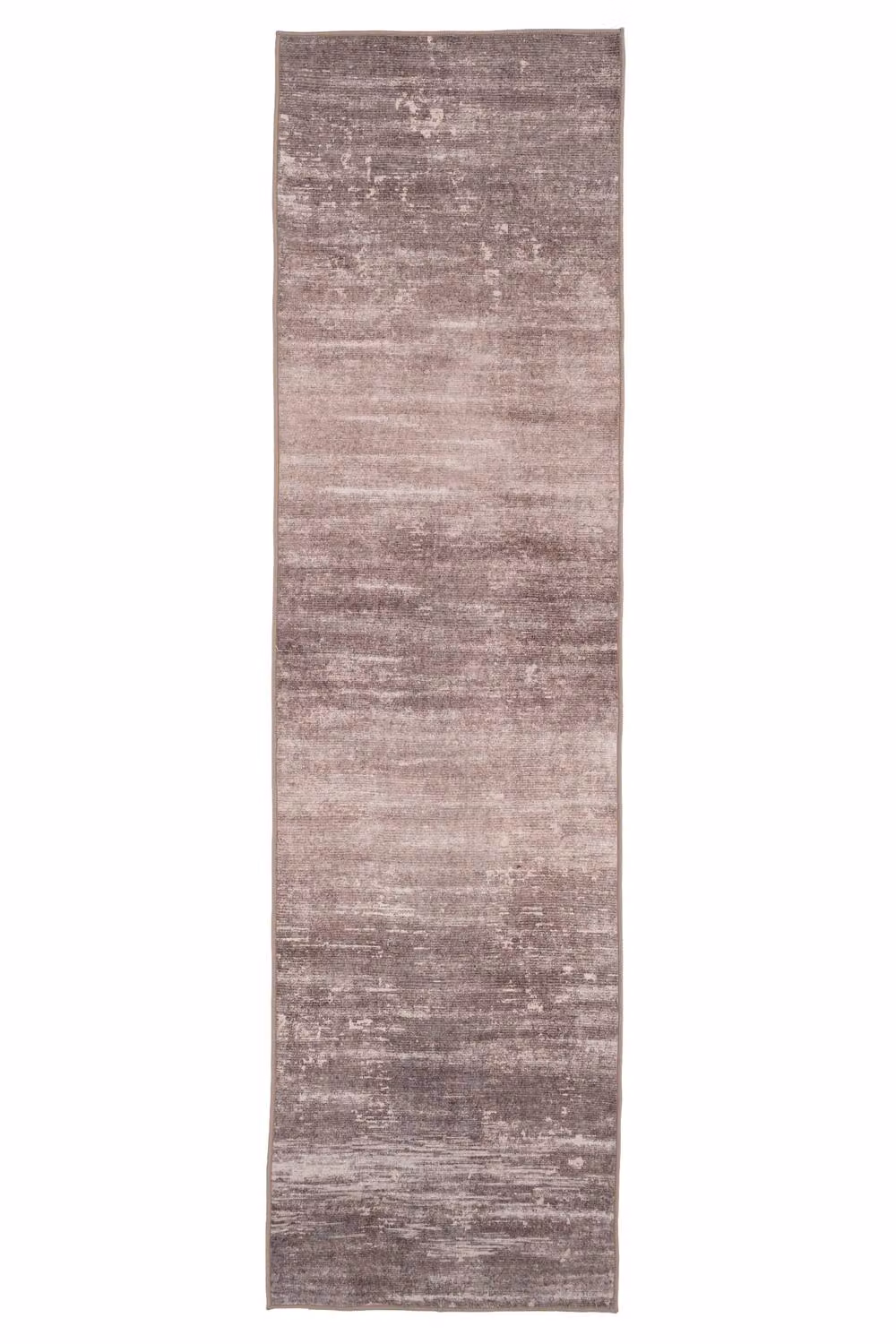 Kukoon Abstract Woven Washable Rug in Beige and Brown, W/D: 80 x 300 cm – 4