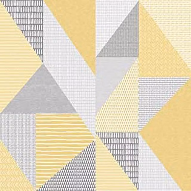 Muriva Larsson Geo Geometric Abstract Wallpaper in Pink and Grey, Washable Paper Roll