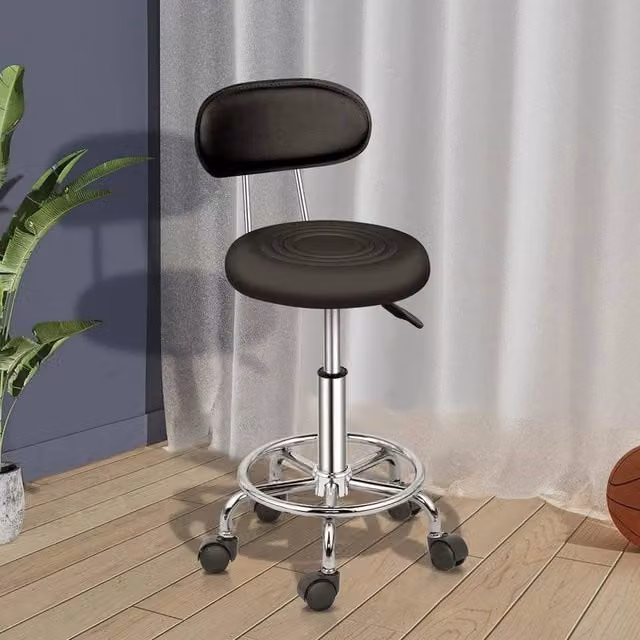 Kelvenix Black Salon Stool Hairdressing Styling Chair – 1