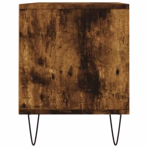 vidaXL Industrial TV Cabinet in Smoked Oak Brown, W/D/H: 100 x 34.5 x 44.5 cm – 4