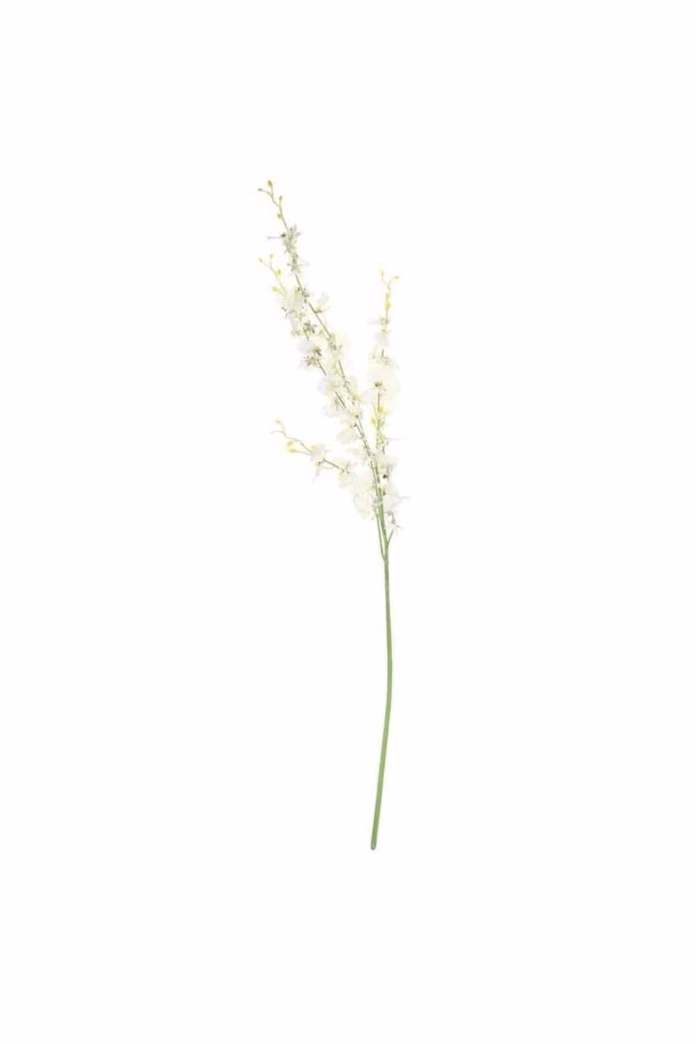 KDMD Dancing Orchid White 3 Pack Textile Floral Tabletop Orchids – 3