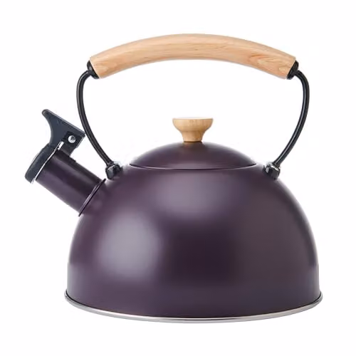 La Cafetiere Whistling Kettle in Purple, 1.6L – 1