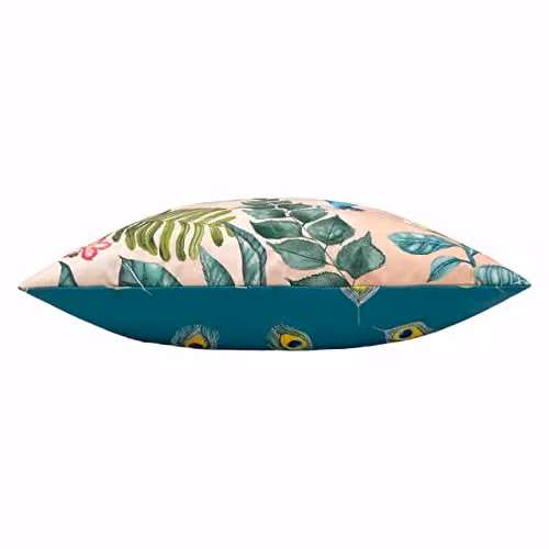 Terrys Peacock Animal Outdoor Cushion, Pink, W/D/H: 43 x 43 x 43 cm – 2