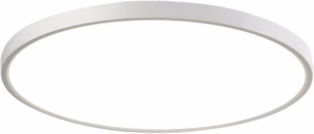 Netlighting Calvi Round LED Flush Ceiling Light, White, Diameter: 40 cm – 1