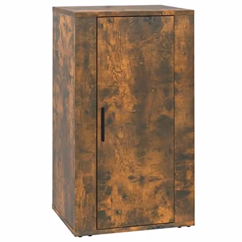 vidaXL Smoked Oak Sideboard in Brown, W/D/H: 40 x 33 x 70 cm – 2