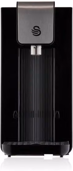 Swan 2.5L Hot Water Dispenser in Black with Removable Tank and Limescale Filter